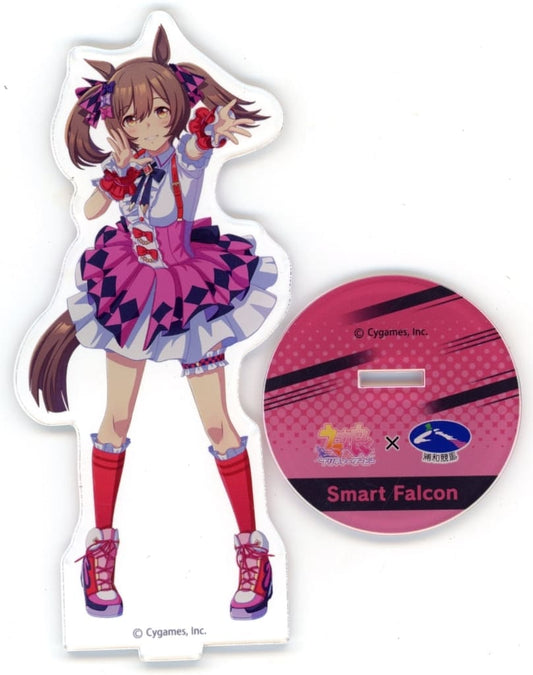 Smart Falcon Acrylic Stand - Urawa Racecourse Collaboration (Approx. 145mm / 14.5cm) - Umamusume Pretty Derby - Pre-owned