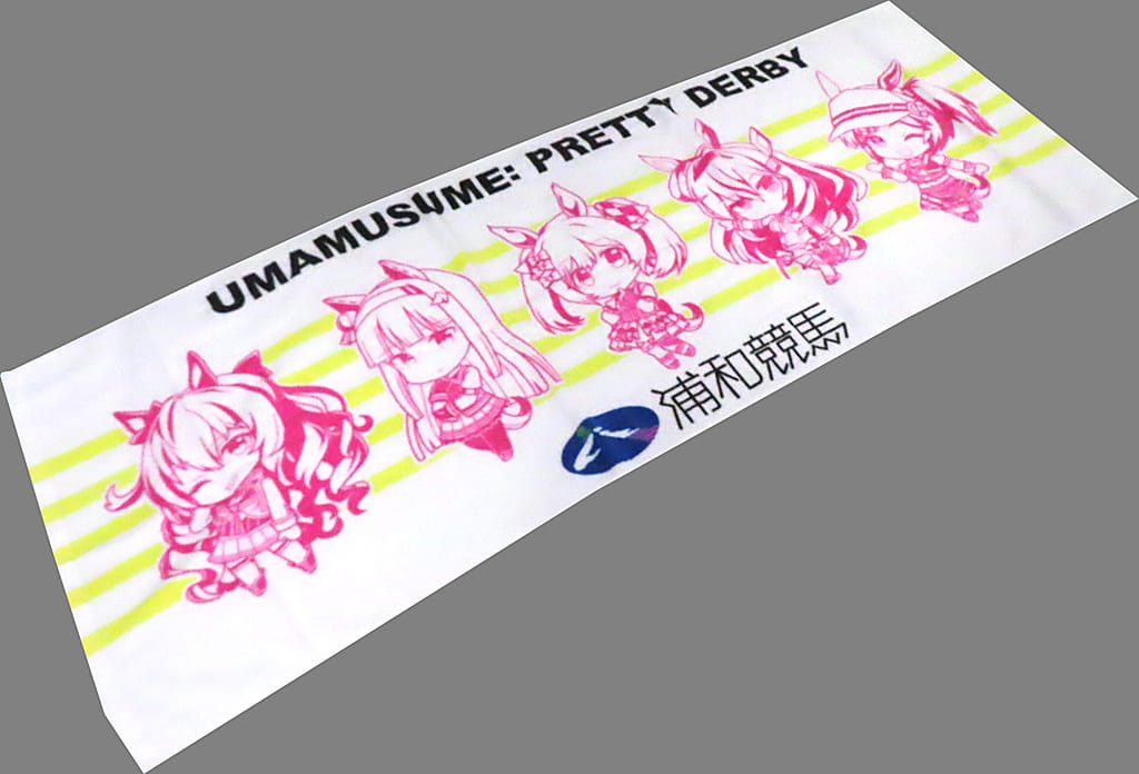 Nigekiri Sisters Urawa Racecourse Collaboration Sports Towel - Umamusume Pretty Derby (40×110 cm) Pre-owned
