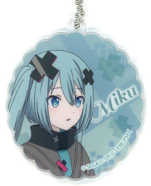 Hatsune Miku Acrylic Keychain Vol.3 (EX) - Project SEKAI COLORFUL STAGE! Movie Tie-in - Approx. 6 cm (Pre-owned, SEGA)