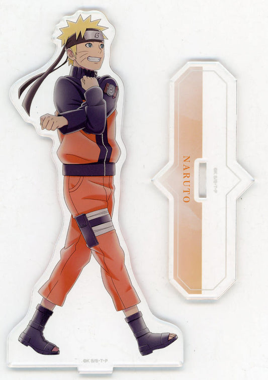 Naruto Uzumaki BIG Acrylic Stand - Ayumi ver. | Naruto Shippuden | Alma Bianca | Approx. 16.9 x 8.2 cm (Pre-owned)