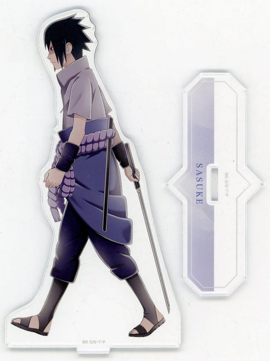 Sasuke Uchiha BIG Acrylic Stand "Ayumi" ver. - Naruto Shippuden - Almabianca - Approx. 17 x 8.6 cm (Pre-owned)