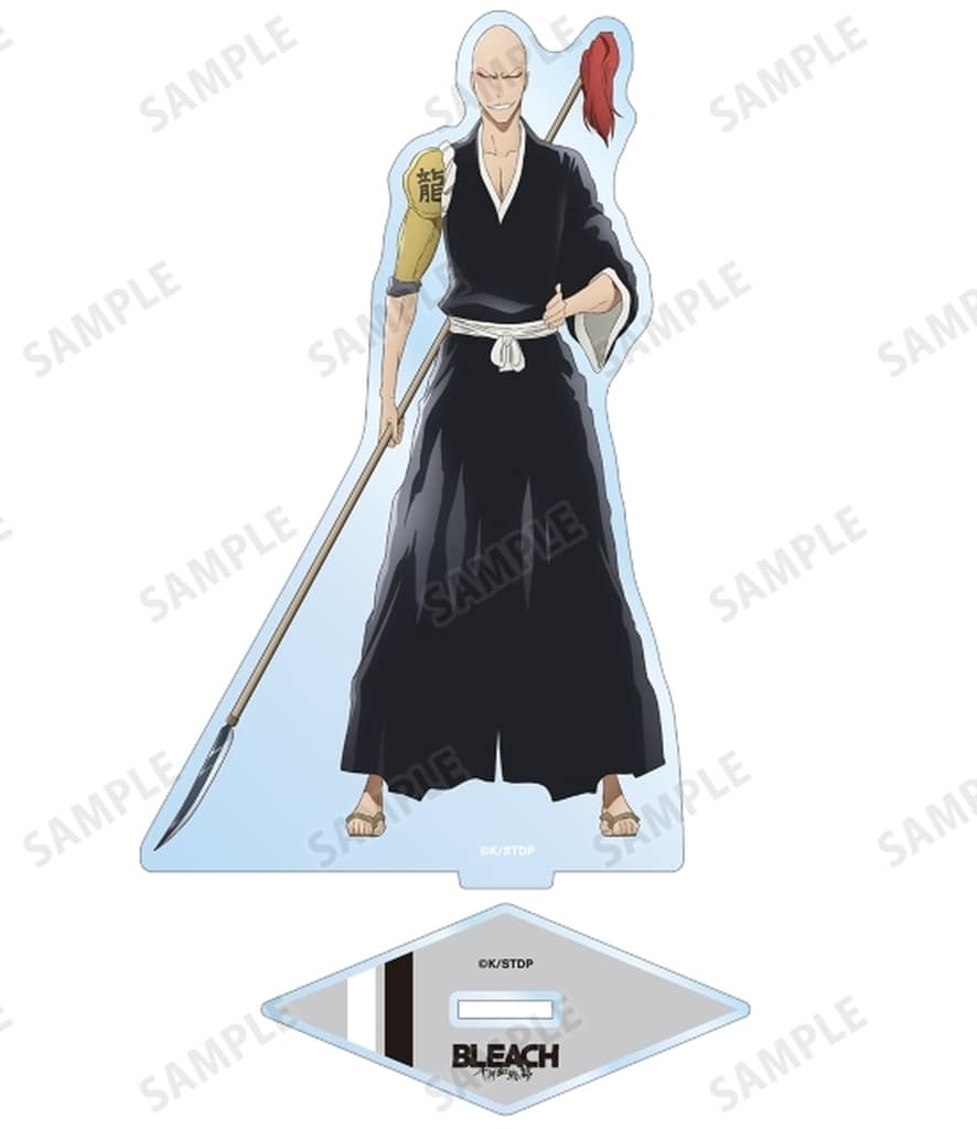Ikkaku Madarame BIG Acrylic Stand - Bleach: Thousand-Year Blood War - Approx. 15 x 9.3 cm (Pre-owned) - ARMA BIANCA