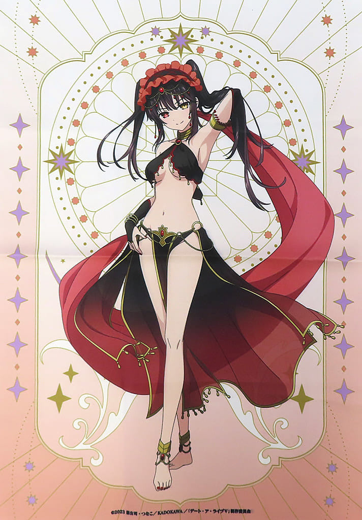 Kurumi Tokisaki A3 Visual Cloth - Date A Live V Arabian Style A-2 Prize (Pre-own