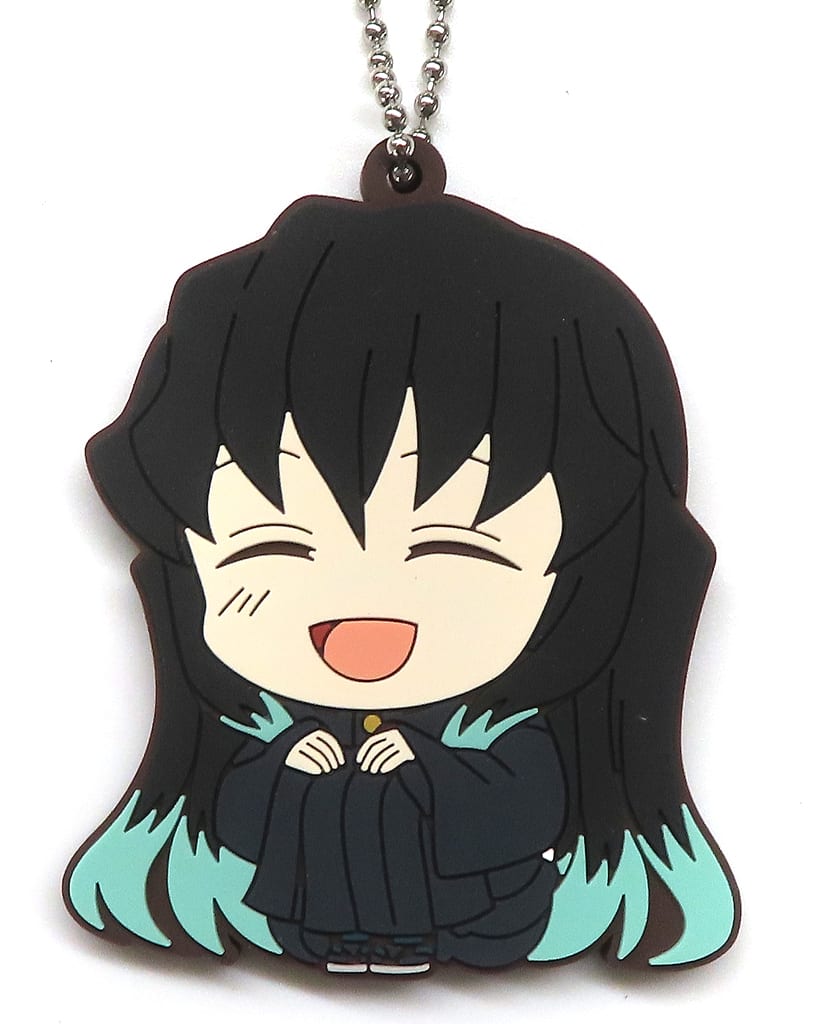 Muichiro Tokito Rubber Keychain Collection ViVimus: Demon Slayer: Kimetsu no Yaiba Hashira Training Arc, Movic, Approx. 6–7 cm