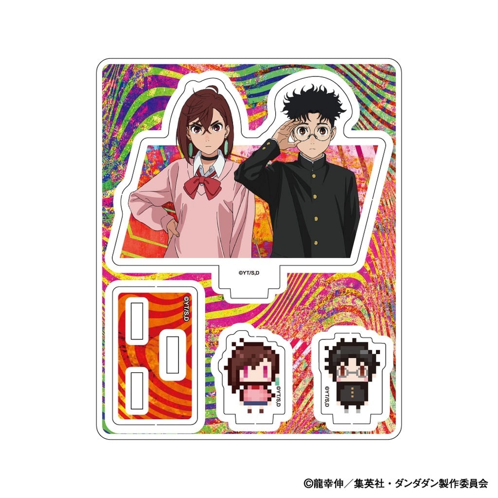 DAN DA DAN TV Anime Acrylic Stand, Approx. 60 mm, Pre-Owned Official Merchandise