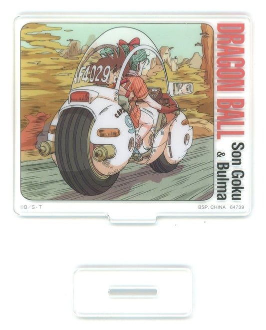 Young Son Goku & Bulma Dragon Stand Collection Acrylic Stand - Dragon Ball