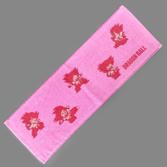 Dragon Ball EX Son Goku Training Arc Long Towel Goku Childhood Pink