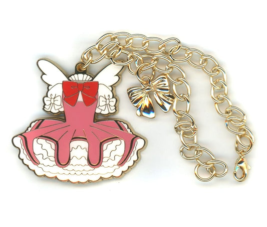 Sakura Clow Card Arc Costume (Part: Ribbon) Bag Charm - Cardcaptor Sakura Clear Card Arc TAITO Kuji C Prize (Length Approx. 5 cm, Pre-owned)
