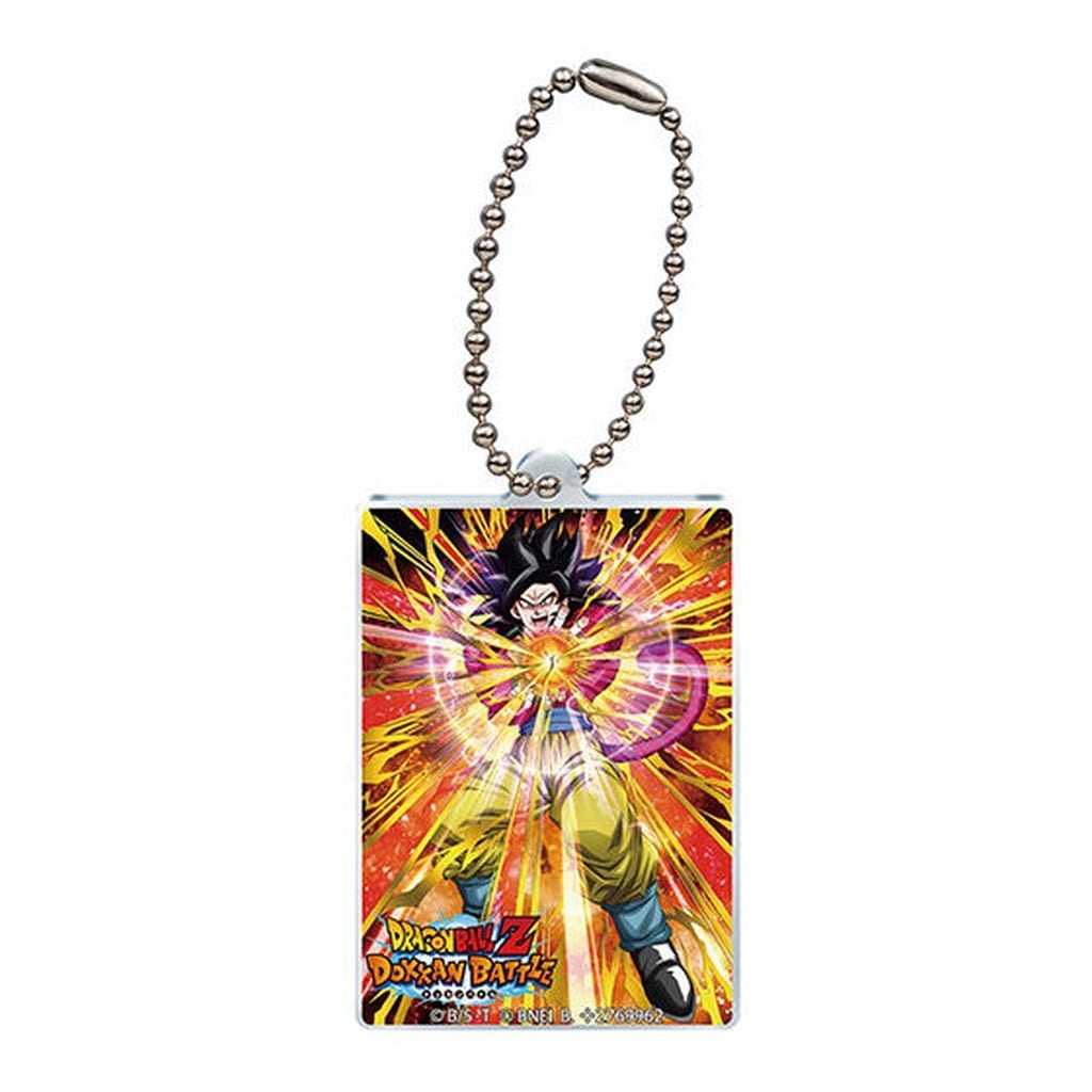 Super Saiyan 4 Son Goku (2nd Anniversary) Acrylic Charm - Bandai Approx. 55 mm Pre-owned Keychain