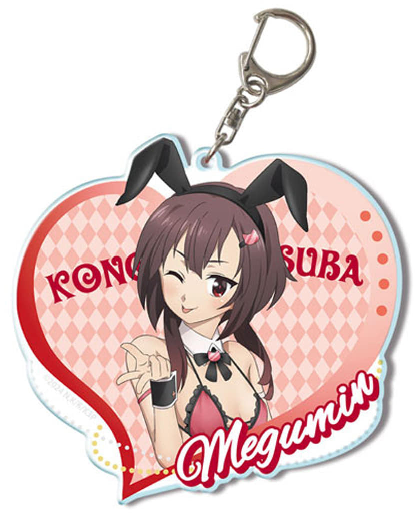 KonoSuba 3 Megumin Bunny-Style Swimsuit Big Acrylic Keychain
