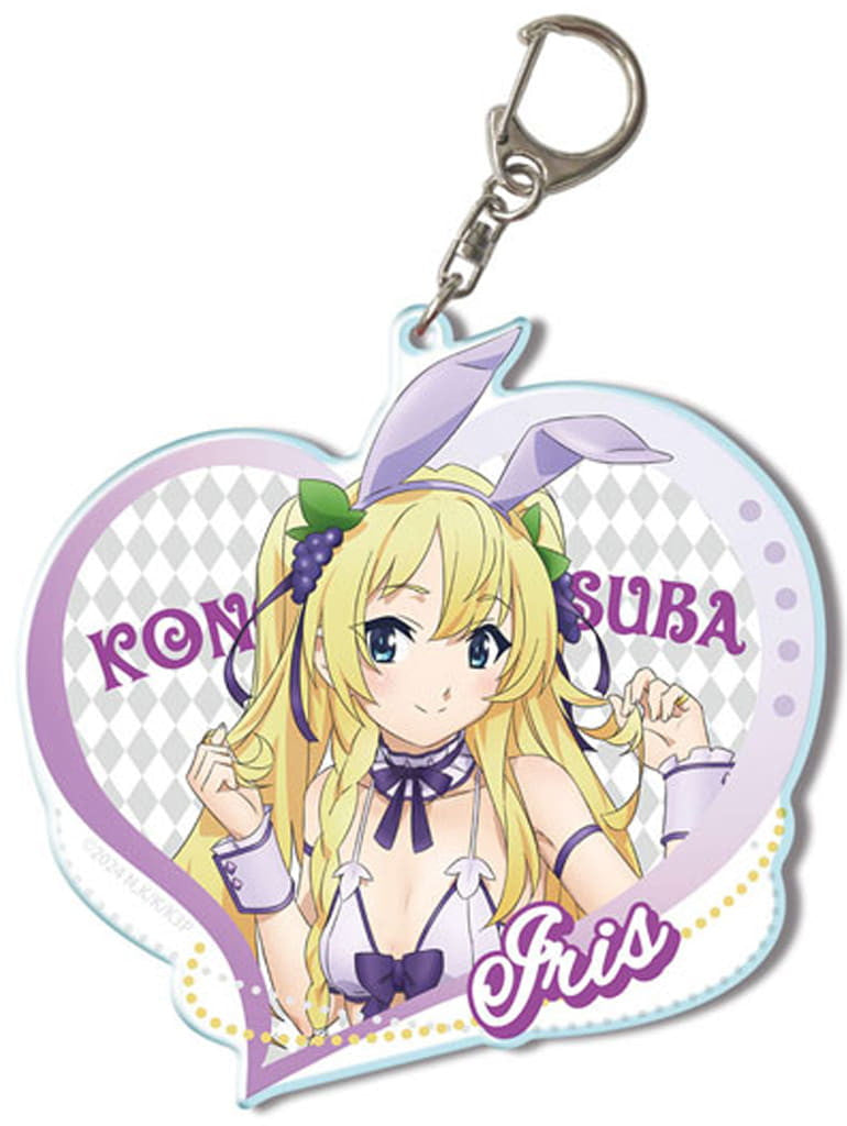 Iris Bunny Swimsuit Design 04 Big Acrylic Keychain – KonoSuba 3