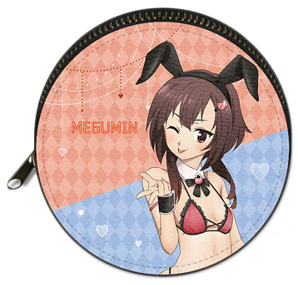 KonoSuba 3 Megumin Bunny Swimsuit Faux Leather Case Approx. 90 mm
