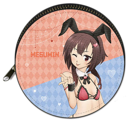 KonoSuba 3 Megumin Bunny Swimsuit Faux Leather Case Approx. 90 mm