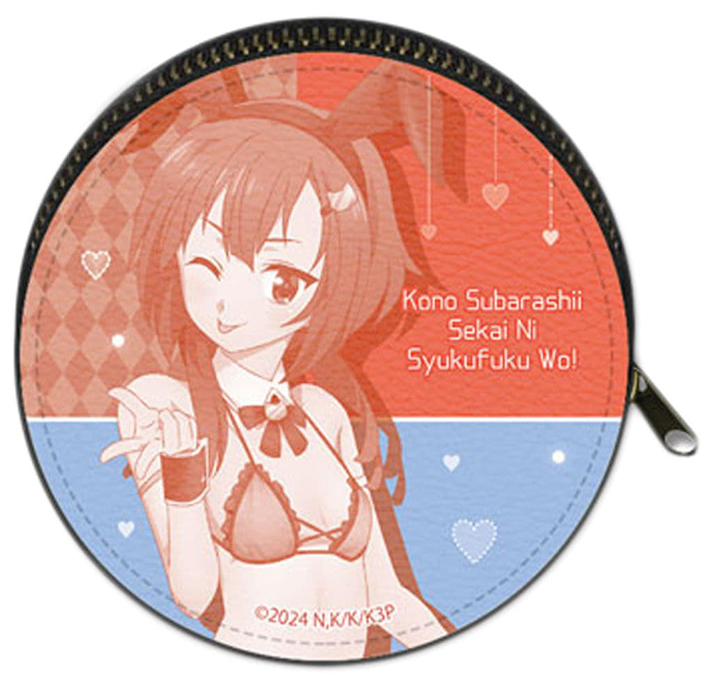 KonoSuba 3 Megumin Bunny Swimsuit Faux Leather Case Approx. 90 mm
