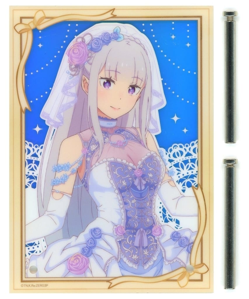 Emilia Sparkling Acrylic Panel Wedding Ver. Re:Zero