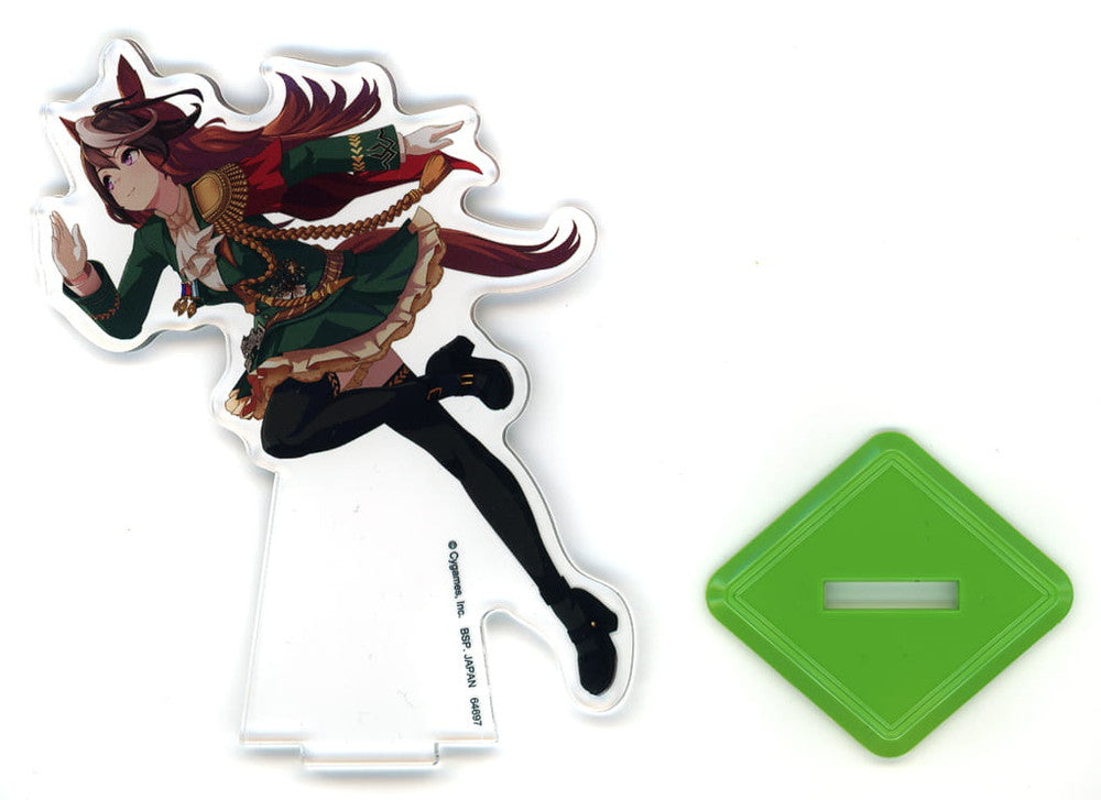 Symboli Rudolf Acrylic Stand - Ichiban Kuji Umamusume Pretty Derby 11th Lottery F Prize (Approx. 9cm) BANDAI SPIRITS - Pre-owned