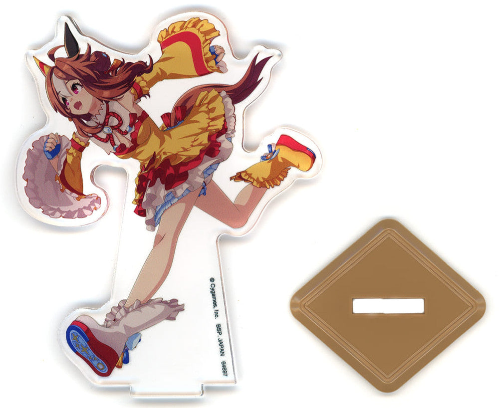 Copano Rickey Acrylic Stand F Prize - Umamusume Pretty Derby Ichiban Kuji 11th Edition (Approx. 9cm, BANDAI SPIRITS, Pre-owned)