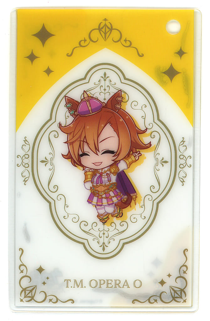 T.M. Opera O Clear Card Case — Ichiban Kuji Umamusume Pretty Derby 11th G Prize (Approx. 10cm) BANDAI SPIRITS — Pre-owned