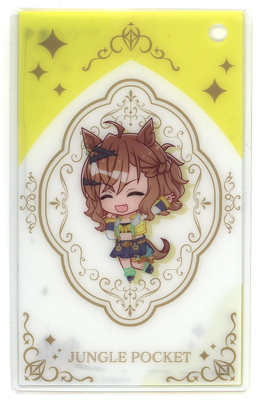 Jungle Pocket Clear Card Case - Ichiban Kuji Umamusume Pretty Derby 11th Series G Prize (BANDAI SPIRITS) — Approx. 10cm — Pre-owned
