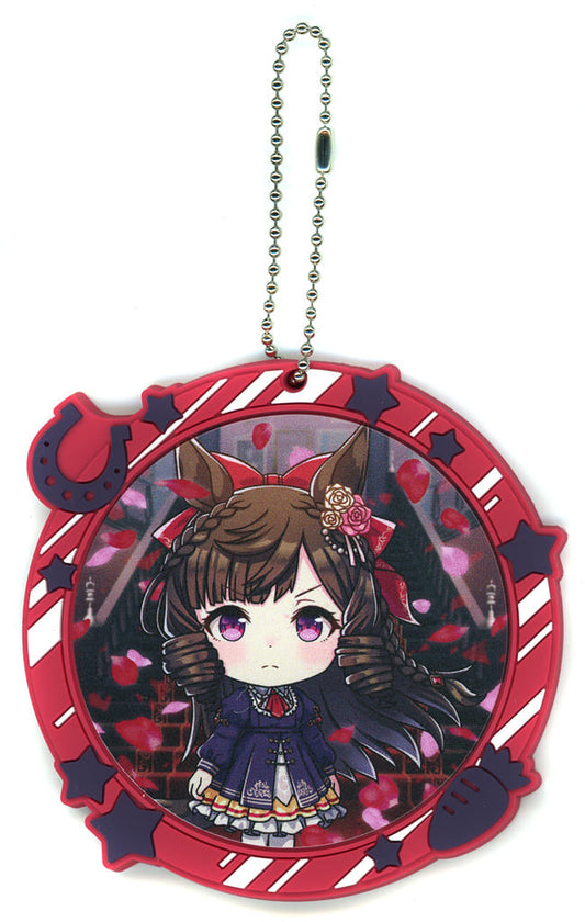 Daiichi Ruby Full-Color Rubber Charm - KyunChara Illustrations (Ichiban Kuji Uma Musume Pretty Derby 11 - Prize H, BANDAI SPIRITS)