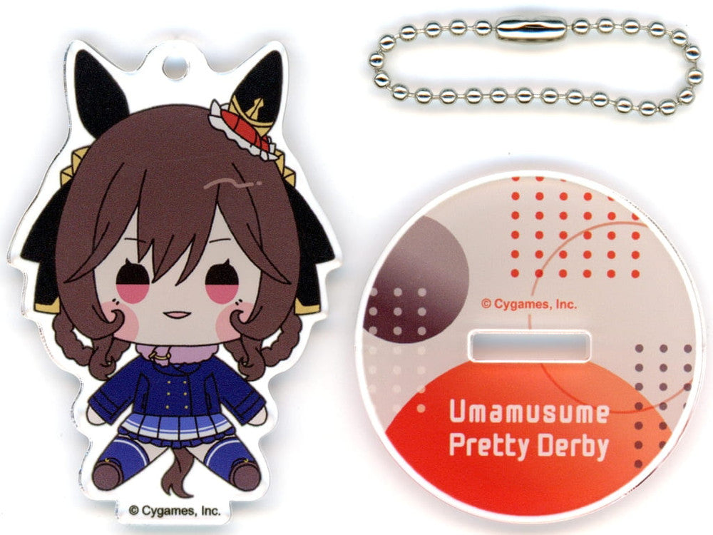 Gentildonna Acrylic Stand Keychain - Umamusume Pretty Derby × 7-Eleven 4th Anniversary Campaign SevenNet Exclusive (CDG, 65mm)