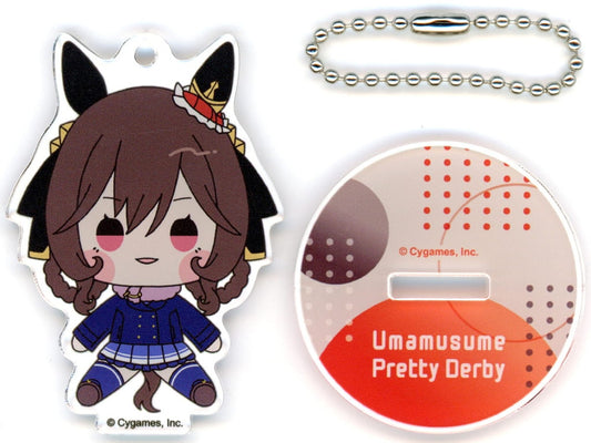 Gentildonna Acrylic Stand Keychain - Umamusume Pretty Derby × 7-Eleven 4th Anniversary Campaign SevenNet Exclusive (CDG, 65mm)