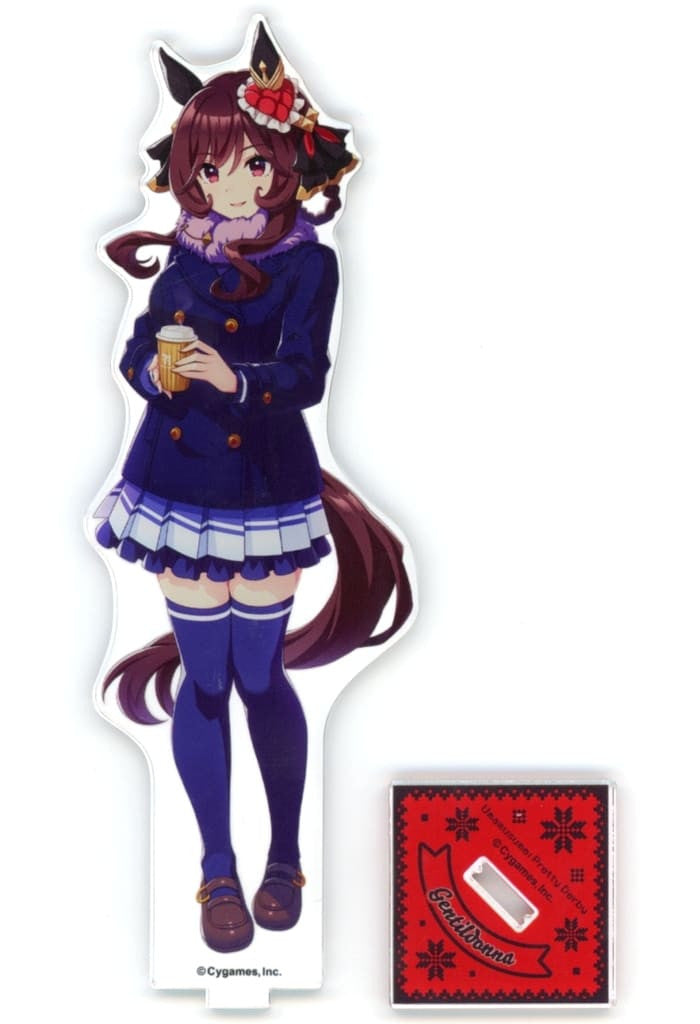 Gentildonna Acrylic Stand - Umamusume: Pretty Derby × 7-Eleven 4th Anniversary Campaign (Seven Net Exclusive, Pre-owned)