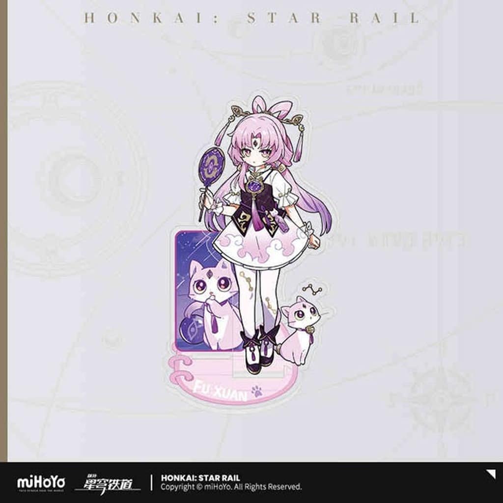 Fu Xuan Chibi Cat Series Acrylic Stand - Honkai: Star Rail