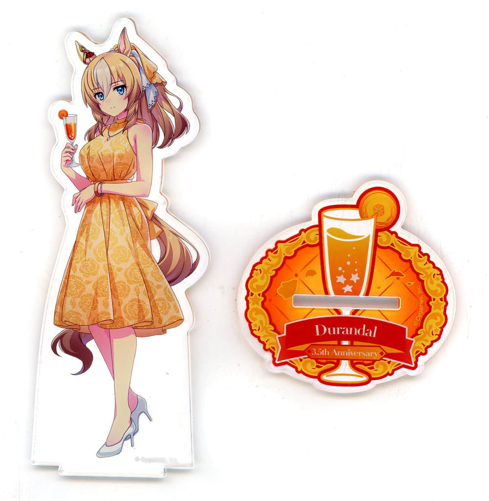 Durandal 3.5th Anniversary Ver. Official Acrylic Stand - Umamusume Pretty Derby - Cygames - Approx. 15×10 cm (Pre-owned)