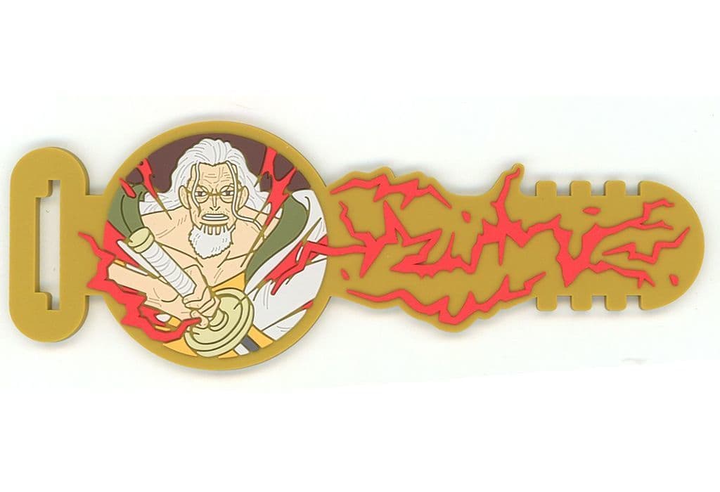 Silvers Rayleigh Rubber Cable Tie J Prize from ONE PIECE Ichiban Kuji Roger Pirates: Legendary Pirates by BANDAI SPIRITS, 14 cm