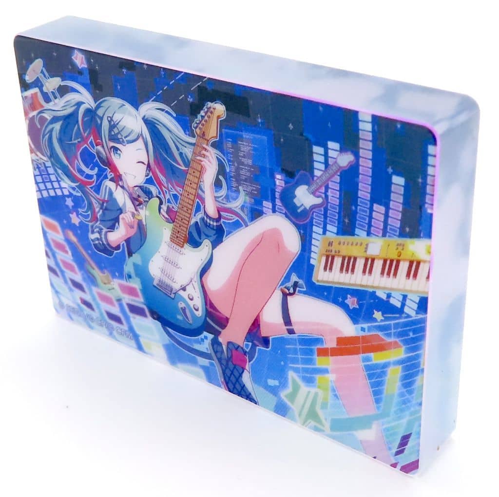 Hatsune Miku (Kasanaru Utagoe / After Training) Acrylic Stand - Movic Noble Art Collection Vol.52 — 6.8×4.9cm Pre-owned