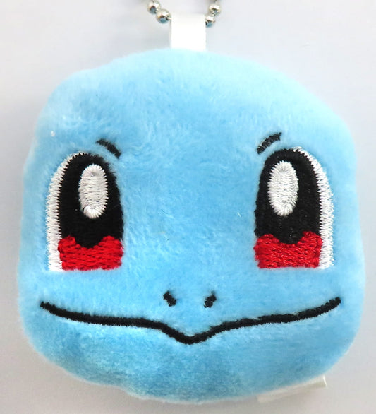Squirtle Face Plush with Ball Chain - Pokémon (Banpresto) Approx. 6cm - Face Charm Plush