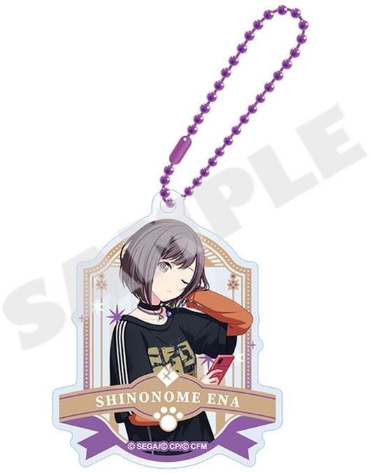 Ena Shinonome Acrylic Keychain Vol.12 - Project SEKAI COLORFUL STAGE! feat. Hatsune Miku (Sega, Approx. 65 x 65 mm) Pre-owned