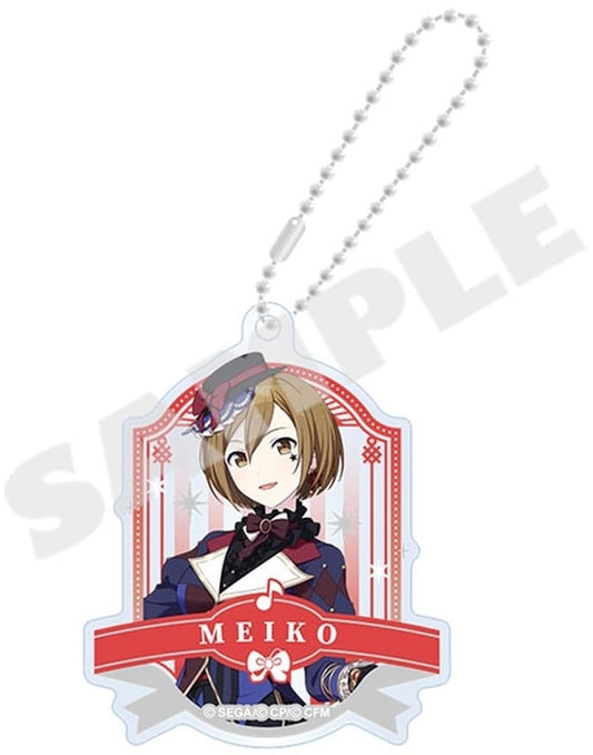 MEIKO Acrylic Keyholder Vol.12 - Project SEKAI COLORFUL STAGE! feat. Hatsune Miku (SEGA, Approx. 65 x 65 mm) - Pre-owned