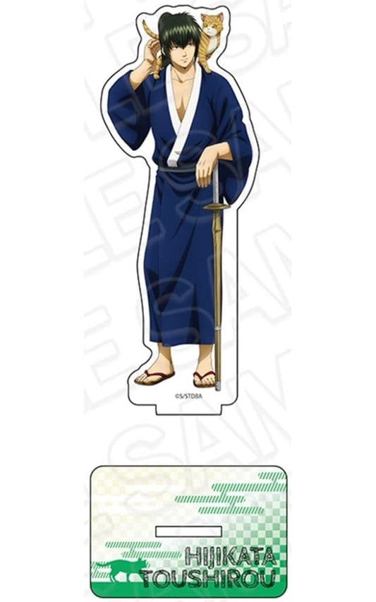 Toshiro Hijikata Acrylic Stand Cat ver. JF2025 — Gintama — Height Approx. 150 mm Acrylic Stand (Contents Seed)