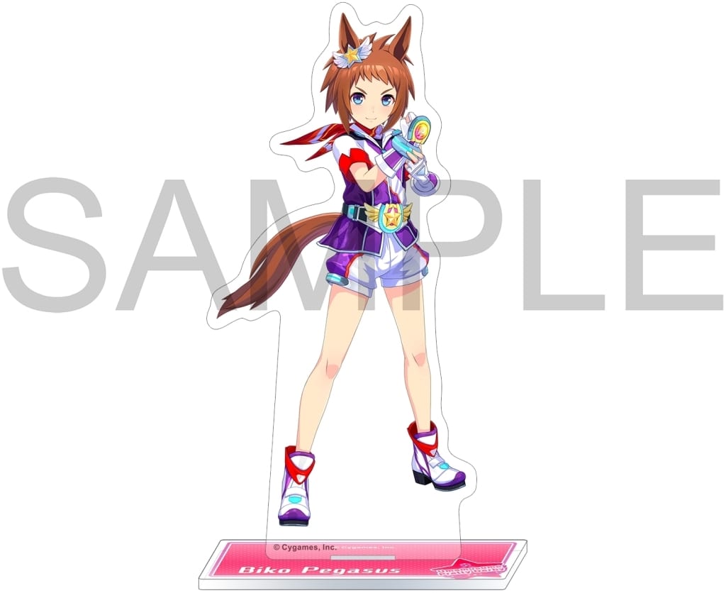 Biko Pegasus Acrylic Stand Vol.13 - Umamusume Pretty Derby (Movic) ~ Approx. 13×7 cm - Pre-owned