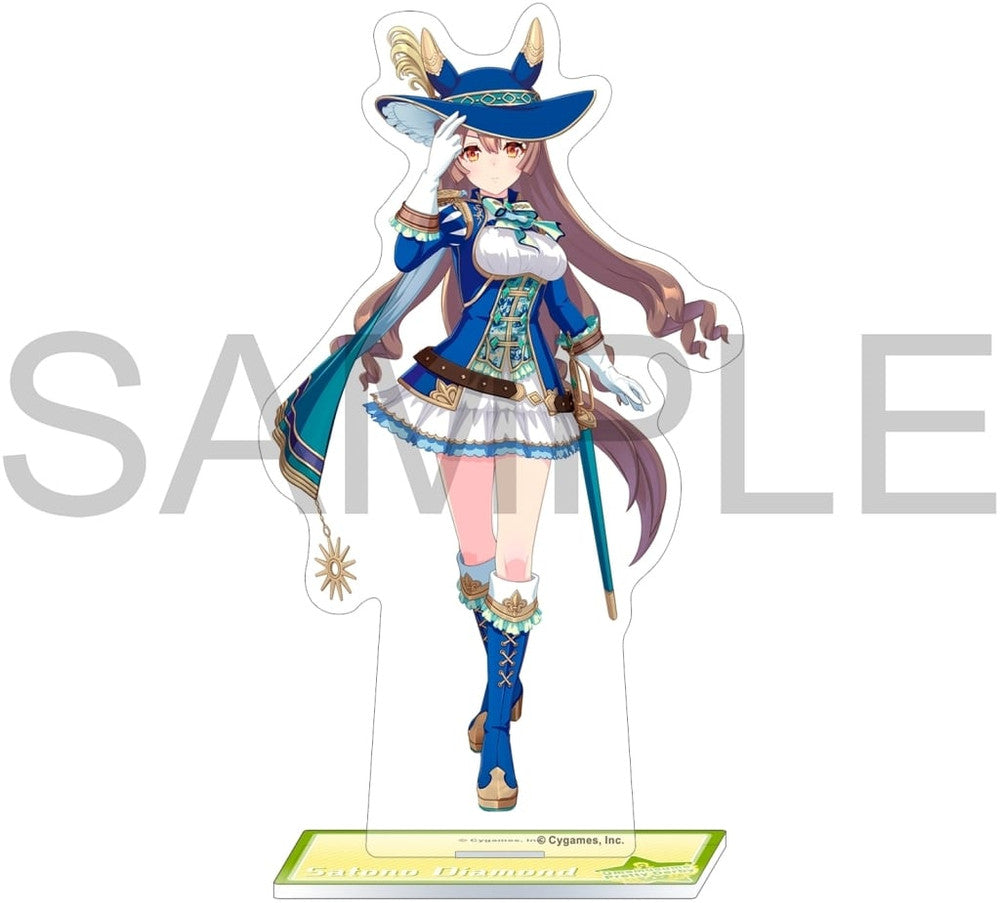 Satono Diamond Acrylic Stand Vol.13 - Movic - Umamusume Pretty Derby - Approx. 13×7 cm (Pre-owned)