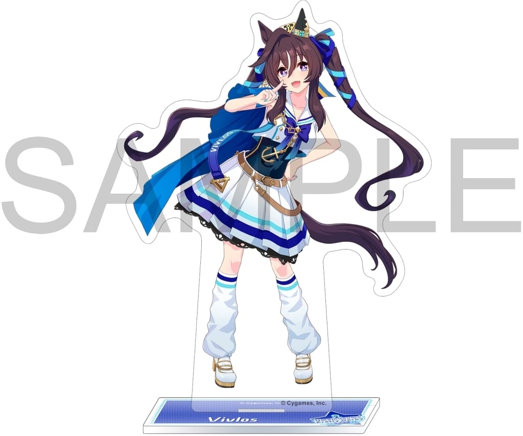 Vivlos Acrylic Stand Vol.13 - Umamusume Pretty Derby Character Stand (Movic) Approx 13×7 cm - Pre-owned