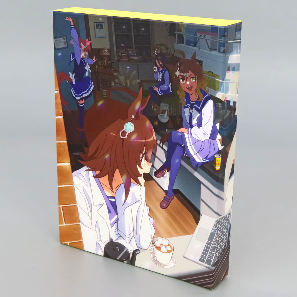 Amazon.co.jp Limited Illustrated Storage Box - Blu-ray Bonus for Umamusume Pretty Derby – Beginning of a New Era (Approx. 200×145mm) Pre-owned