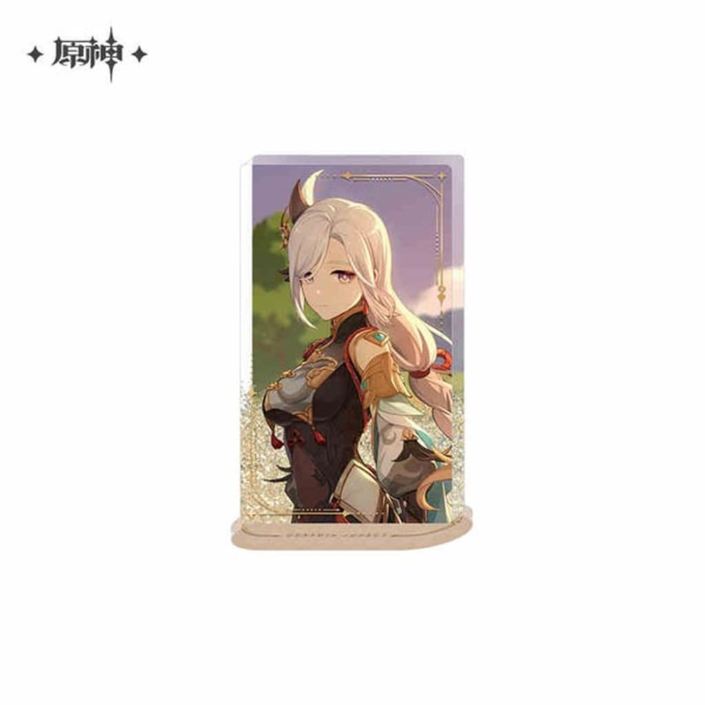 Shenhe Character PV Series Glitter Acrylic Stand Genshin Impact