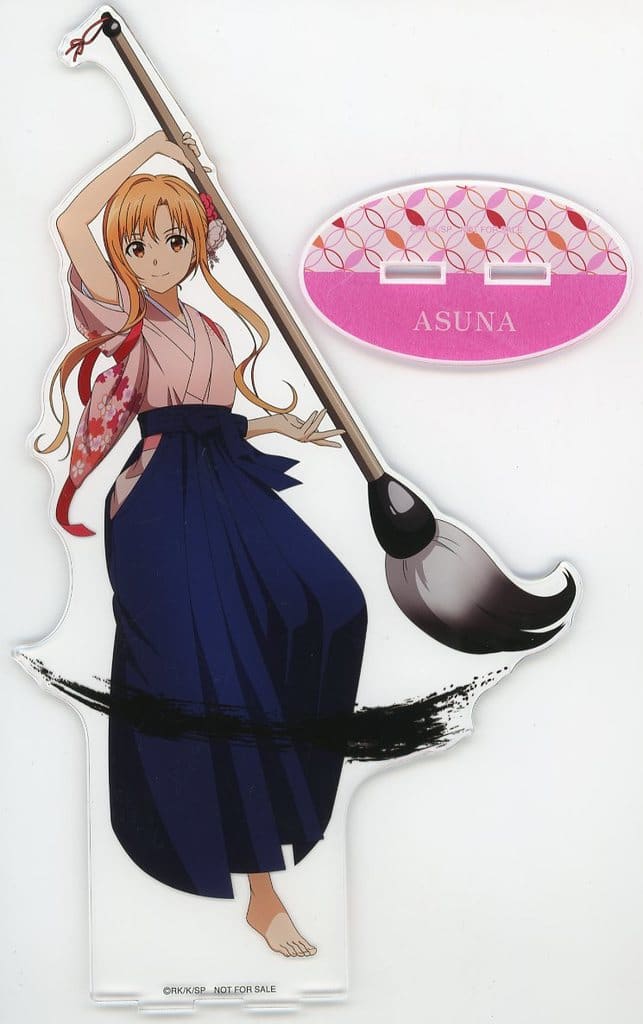 Asuna Extra-Large Acrylic Stand Sword Art Online Shodo Art Ver.