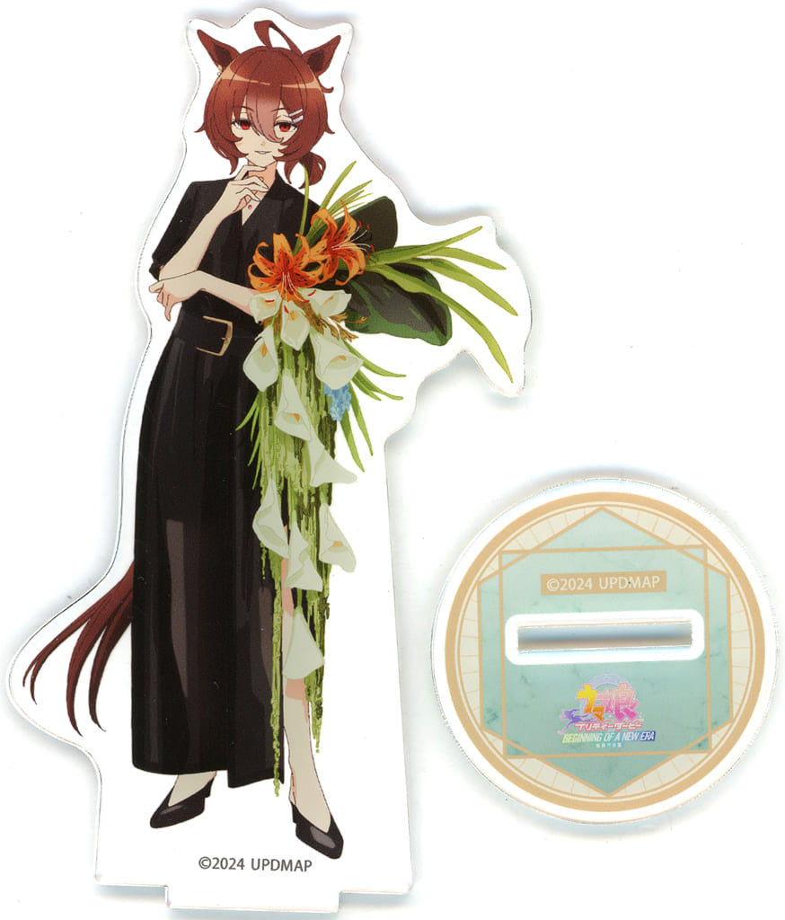 Agnes Tachyon & Manhattan Cafe Acrylic Stand 2-Piece Set - Animate Limited Blu-ray Bonus (Approx. 13cm, Pre-owned)