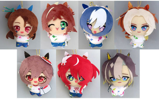 Umamusume Pretty Derby NAMCO Promotion Third Plush Mascot Set - Painter Style Vo