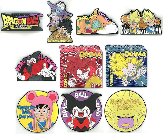 Dragon Ball DAIMA Ichiban Kuji 2nd Edition G Prize Rubber Collection Full Set of 10 by BANDAI SPIRITS