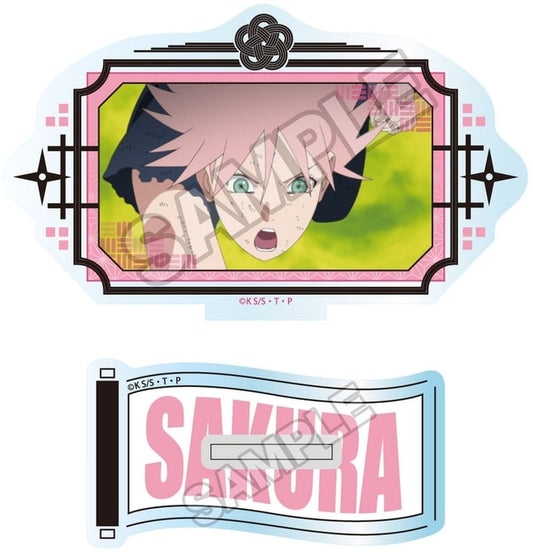 Sakura Haruno Acrylic Stand Scene Photo Vol.1 - Naruto Shippuden (GRANUP) Pre-owned