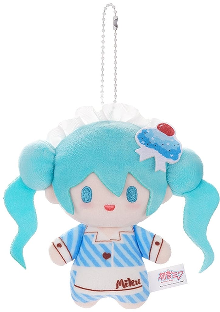 Hatsune Miku Crepe Mascot Strap C - VOCALOID Plush Strap Keychain (Good Smile Company, approx. 15×17 cm, Pre-owned)