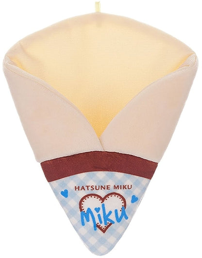 Hatsune Miku Crepe Mascot Strap C - VOCALOID Plush Strap Keychain (Good Smile Company, approx. 15×17 cm, Pre-owned)