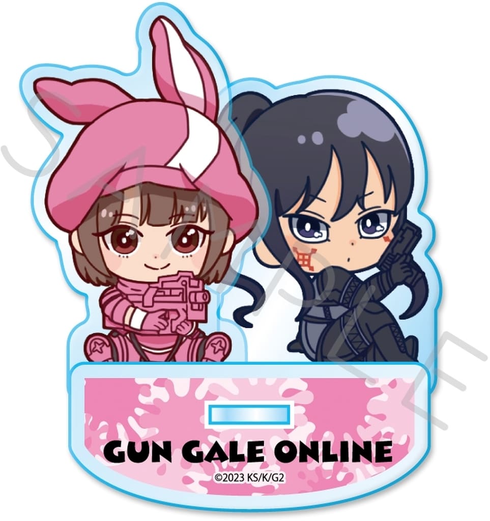 D (LLENN & Pitohui) Acrylic Stand - Sword Art Online Alternative GGO II