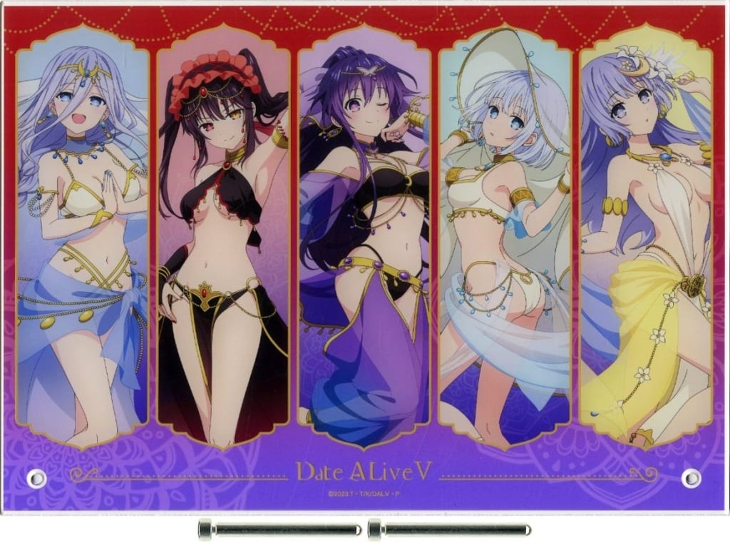 Date A Live V Arabian Style A4 Acrylic Panel S-2 Prize