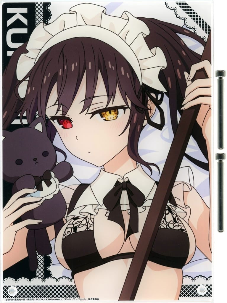 Kurumi Tokisaki B5 Acrylic Panel - Maid Swimsuit (Romantic Lingerie Style) A-1 P